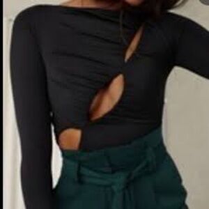 Effie Kats Citta Bodysuit Black